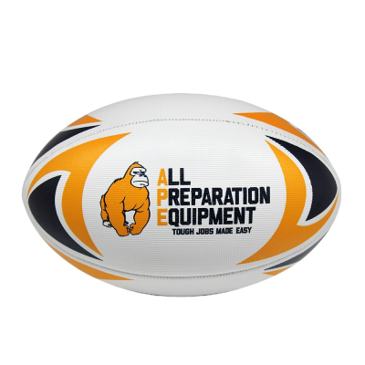 High Quality Size 5 Custom logo Pvc Rugby Ball