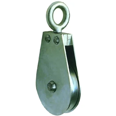 Lifting Pulley Electric Galvanized Swivel Plate Pulley Block Suitable for Small Tonnage Hoisting Operation