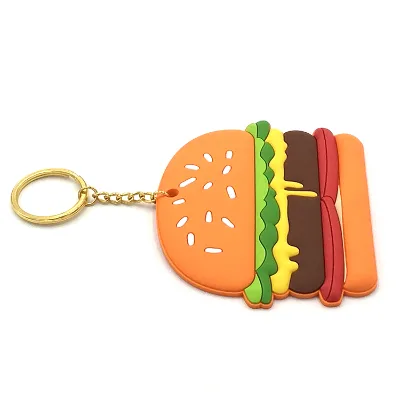 Customizable Funky Souvenirs Pvc Rfid Keychain