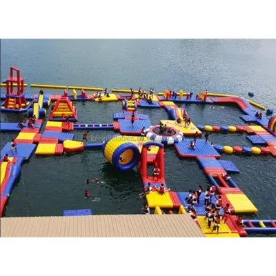 OEM ODM Design Inflatable Water Obstacle Course Park for Lakes
