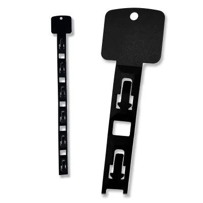 Chips Display Rack Hanging Retail Metal Spring Retail Hang Merchandise Strip With Hook