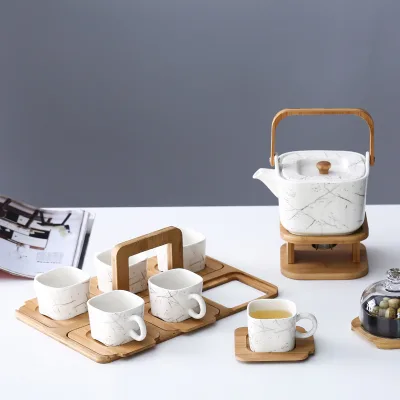 Coffee Cup Fruit Teapot Nordic English Afternoon Tea Tea Set