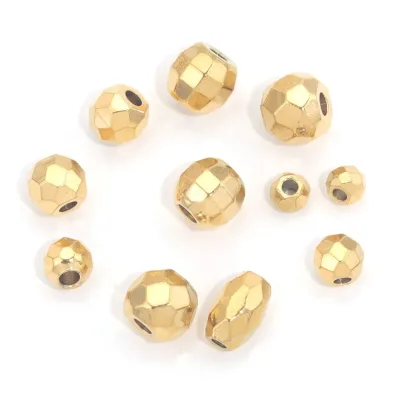 Stainless Steel Beads for Jewelry Making Spacer Positioning Beads for Bracelets Jewelry Components Bead
