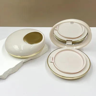 15g Magnetic Closure Oval Cushion Box Same Style Cushion  BB Cream  Empty Cosmetics Plastic Box Container Packaging Material