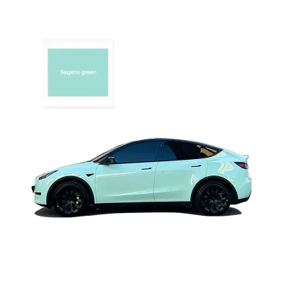 Self Healing Paint Protection Film Clear Segano Green Body Car Wrapping PET Material Color Changing Anti Scratch Glossy