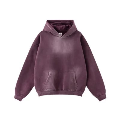 High quality acid wash heavyweight hoodie men's hoodies sweatshirts sublimation hoodies for men