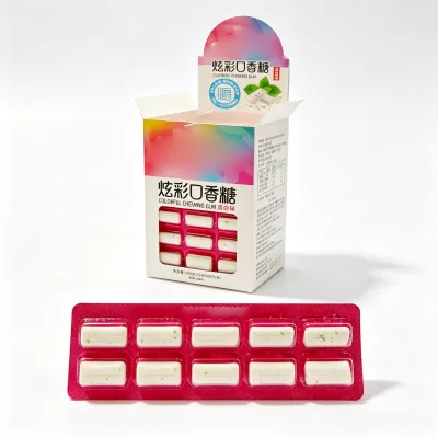 Bestar Colorful Chewing Gummy Rainbow Gum Sweet Flavor Sweets Bulk Supply OEM Private Label Pack for Children