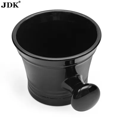 JDK Personalized Ceramic Porcelain Acrylic Shaving Soap Bowl for Shaving Brush