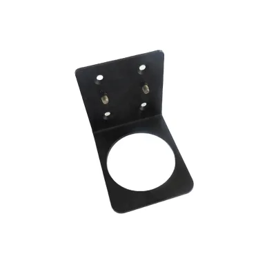 Universal Aluminum L Shape Stamping Antenna Bracket Mount Mobile Car