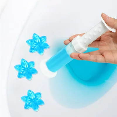 Early Riser New Bathroom Toilet Deodorant Gel Flower Gel Cleaner Natural Perfume Toilet Deodorant Toilet Cleaner Gel Fresheners