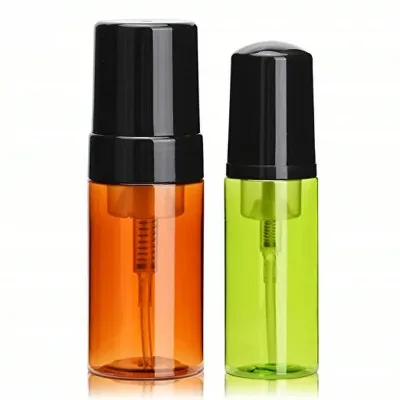 Factory Direct Sales Common Style Foam Pump with Dust Cover 42mm43mm Customized Color  PET Plastic Bottle 100-200ml