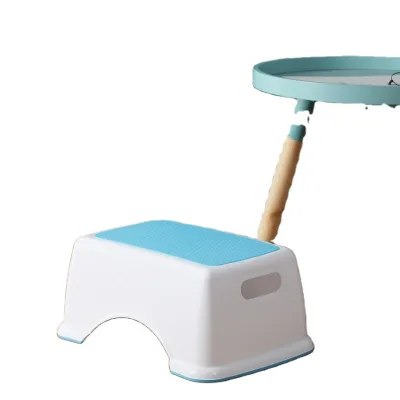 1 Step Plastic Stool Take It Along in Bedroom Kitchen Bathroom and Living Room Great for Potty Training