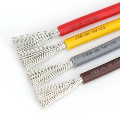 600V 30AWG 28awg 26awg 24awg 22awg 20awg 18awg 16awg 14awg 12awg 10awg 8awg 6awg 4AWG 2AWG Soft Silicone Wire Cable