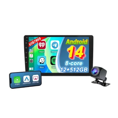10-Inch Large Screen Universal Android Car for Navigation System 4G 360-Degree Panoramic View Reversing Camera HD Resolution