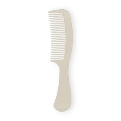 Disposable  Hotel Comb White Color Travel Comb Corn Material Imitate Horn
