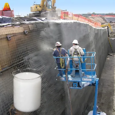 Rapid Setting Admixture for Shotcrete Alkali-Free Accelerator for Tunnel Support & Slope Stabilization