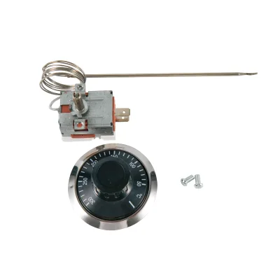 Factory-Quality Capillary Thermostat Electric Fryer Temperature Control Cooking Stainless Steel Pot ROHS Certified Household Use