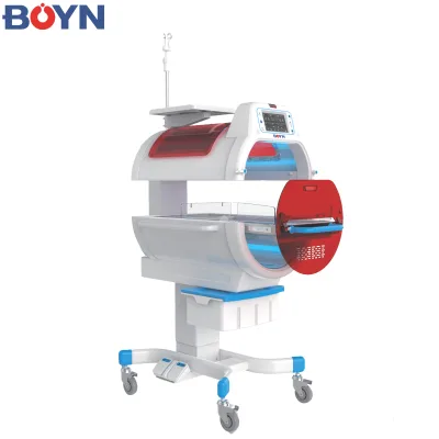 BN-3000B PLUS Bilirubin Phototherapy Equipment 360 ° Dead Angle Free Irradiation 400nm-550nm Baby Incubator for Hospital