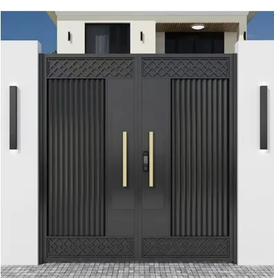 Weatherproof Garden Gate Custom Design for Outdoor Yard Landscaping