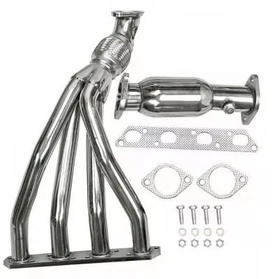 Exhaust Manifold Header Fit for 02-06 Mini C-ooper S Hatchback 1.6 Jcw R50 R52/53