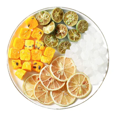 OEM Wholesale Green Orange Lemon Passion Fruit Tea with Vitamin C Independent Bag Packaging Modified Fruit Tea