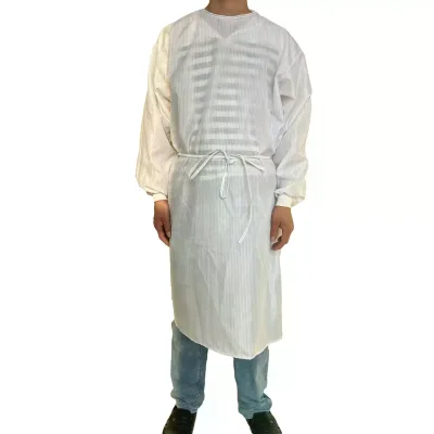 Antistatic Washable Hygiene Waterproof Dust-Free Gown with Coating