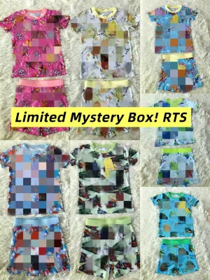 Soft Cotton Kids T Shirt Mystery Box RTS Wholesale Random Designs Children Clothing Blind Mystery Box
