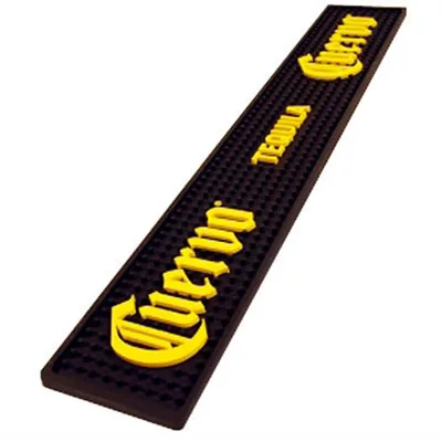 Custom Personalized Eco-Friendly Silicone Rubber Bar Mat Embossed Custom Logo for Beer Drinking Spain Caperdonich New Holland