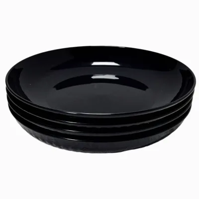 Non Shattering Ceramic Plates, Eco-friendly Tableware for Hotel Use, Non-toxic and Odorless Plates