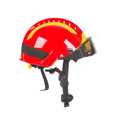 American Style FireFighting Helmet Best Selling Rescue Helmet with Anti-fog/Scratch Visor
