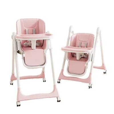 Wholesale Metal and Plastic Baby High Chair for Eat 3 in 1 Baby Feeding Chair