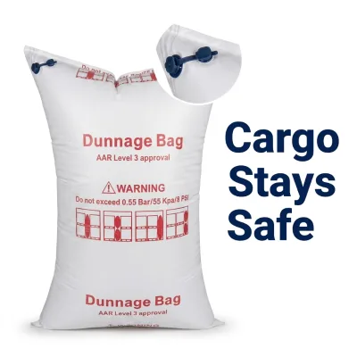 Durable Multi-Size Customizable Industrial Inflatable Dunnage Bag for Railway & Sea Cargo Fixing