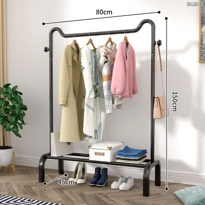 Clothes Drying Rack Floor Clothes Drying Rack Simple Single Pole for Storing Cool Clothes