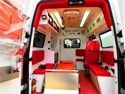 China Supplier 4x4 Offroad Ambulances Ambuance Car Rhd Hospital Ambulan ICU Diesel Engine Ambulance Vehicle
