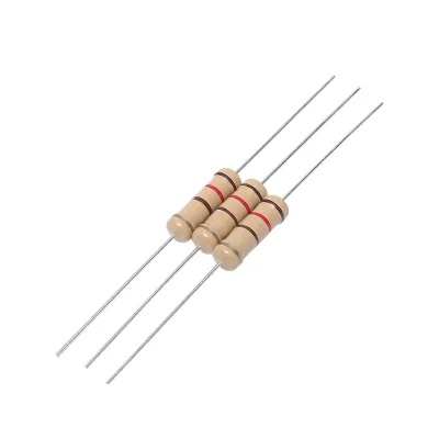 AOLITTEL White Carbon Film Resistors 0.25W 1R CF Customizable Resistance 1% Tolerance Resistor Manufacturing