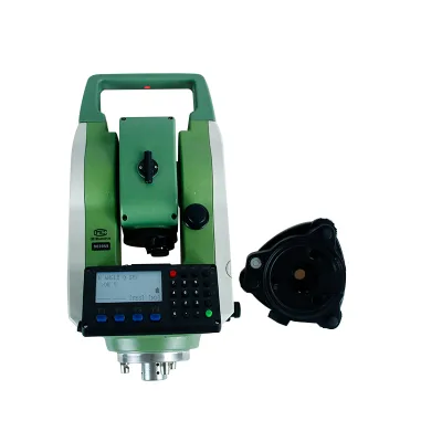 Factory Direct Sale Cheap Prism Pole 2'' Angle Accuracy  400M  Reflectorless Total Station Color Screen