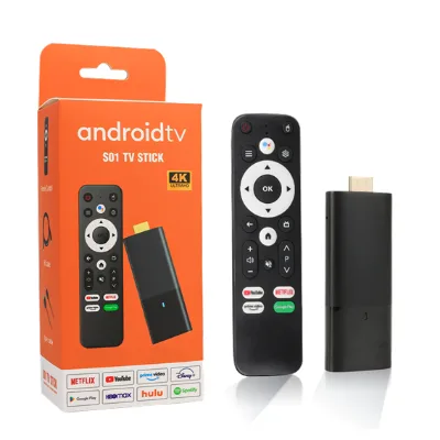 Cheap Selling Factory Price Bt Tv Box WIFI 4K HD 2GB 16GB Android OTT Tv Stick Tvstick Amlogic S905Y4