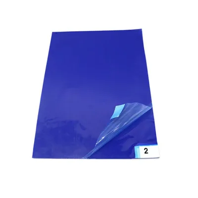 Disposable Dust-Free ESD Workshop Sole Dust Mat Peelable Cleanroom Antistatic Sticky Mat Adhesive Matting for Cleanroom Workshop