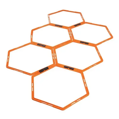 Wholesale Hex Agility Rings Set of 6/12 Rings for Speed & Agility Footwork Training