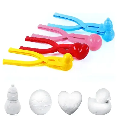 KK NEW 34CM Large SnowBall Maker Snowball Clip;Snow Ball Toys;SnowBall Maker Clip;Snow Games for Kids,Best Birthday Gift