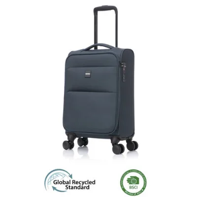 Large capacity with TSA lock polyester luggage for business trip，lightweight luggage，expandable luggage，roll-on luggage，maleta.