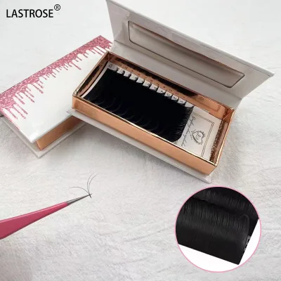 High Quality Easy Fan Lash Extensions Factory Wholesale Mix Length C CC Curl Natural Looking Lashes Extensions