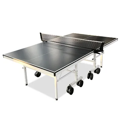 New Design High Quality Pingpong Table Outdoor Movable Table Tennis Table With Wheels