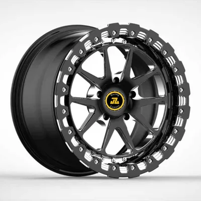 JZ New Luxury Deep groove 1 Piece 17 18 19 20inch Beadlock Forged Wheels 5x112  Forged Alloy Drag Racing Car Wheels Rims for R8