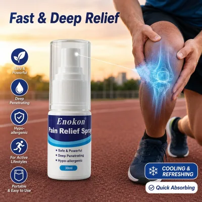 Top-Ranking OEM Custom Chinese Herbal Analgesic Spray Safety Certified 30ml Muscle Relaxation Pain Relief Bulk Supply