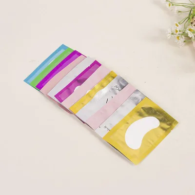 Eyelash Grafting Isolation Eye Patch with Non-Woven Hydrogel Material Lint-Free Curved Design for Eyelash Extension Application