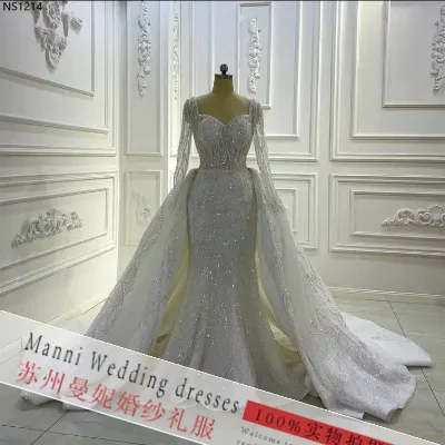 Mermaid Wedding Dress for Engagement Parties