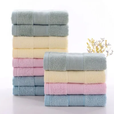 Adult 100% Bamboo Fiber Eco Square Towel 600Gsm Cloth Bath Towel 70X140cm Dish Cloth