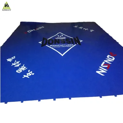 Durable Wear-Resistant Customized Boxing Ring Canvas Cover Vinyle PVC Floor Cover Sheet for Boxing Ring Accessories