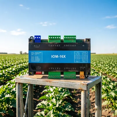 Sunfull BMS I/O Module for HVAC, 16-Channel Universal I/O, Modbus RTU, Supports Pt1000/Ni1000/NTC Temp Sensors, 0-10V, 0-20mA
